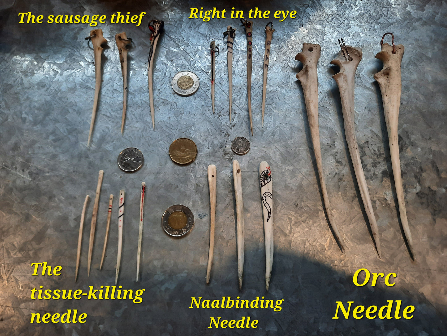 Naalbinding, Bone Sewing Needle