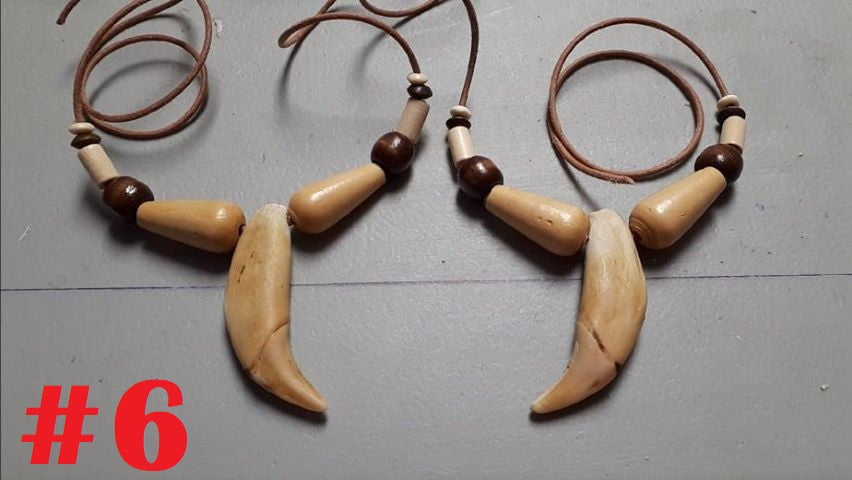 Bear Tooth and Claws Necklace "Chieftain" Collection - Custom