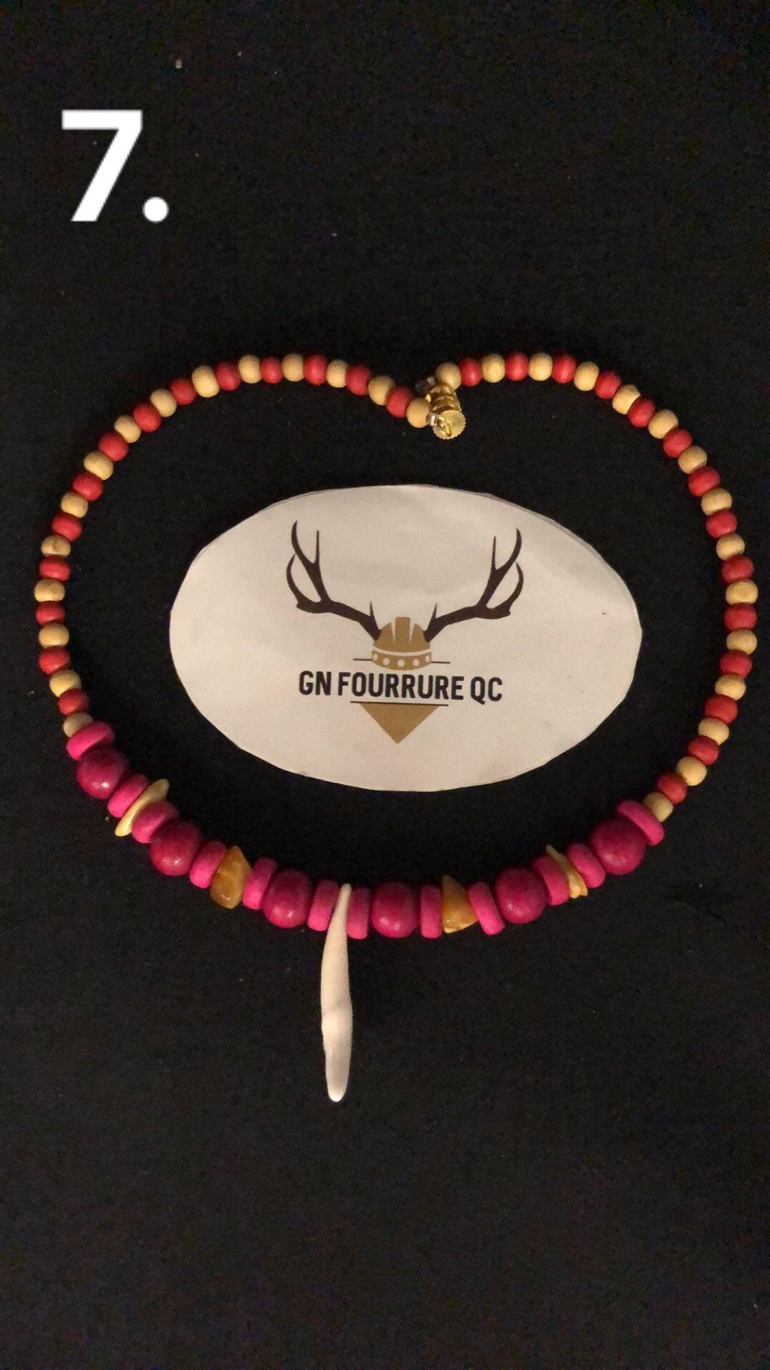 Coyote Tooth Necklace, Children