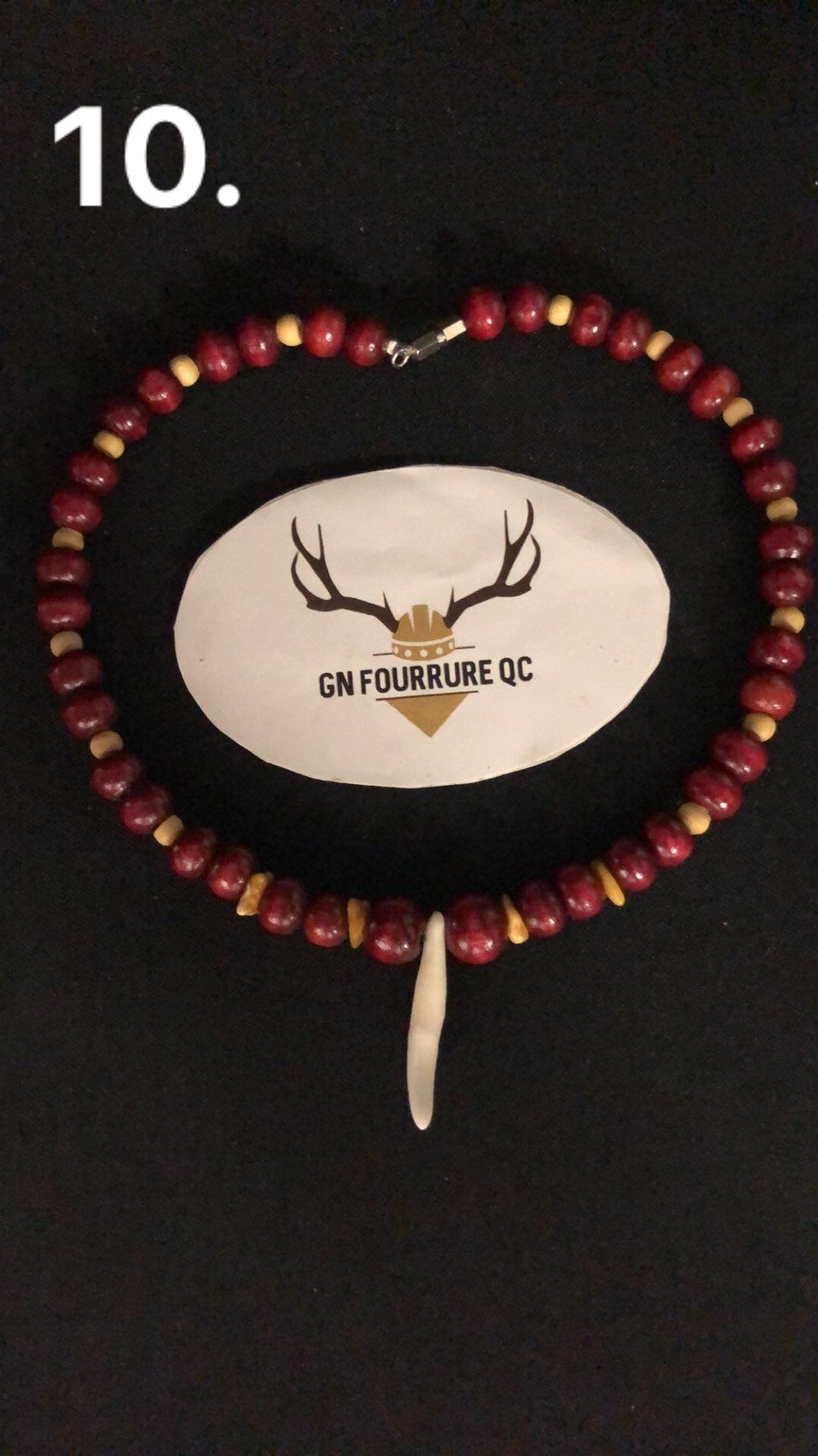 Coyote Tooth Necklace, Children