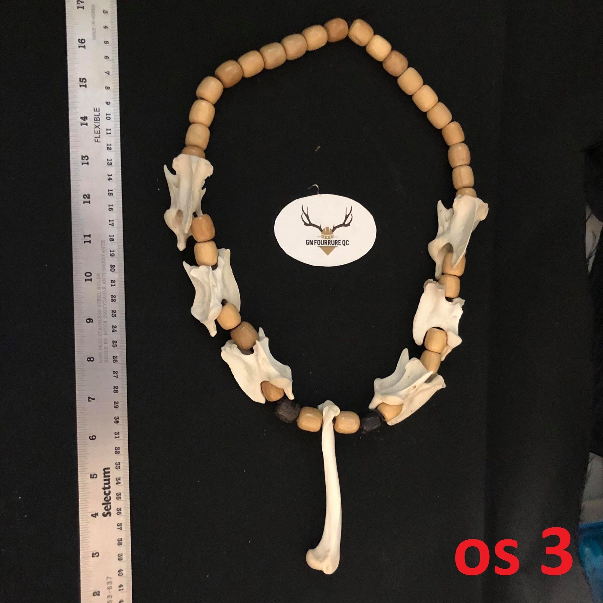 Animal sales bone jewelry