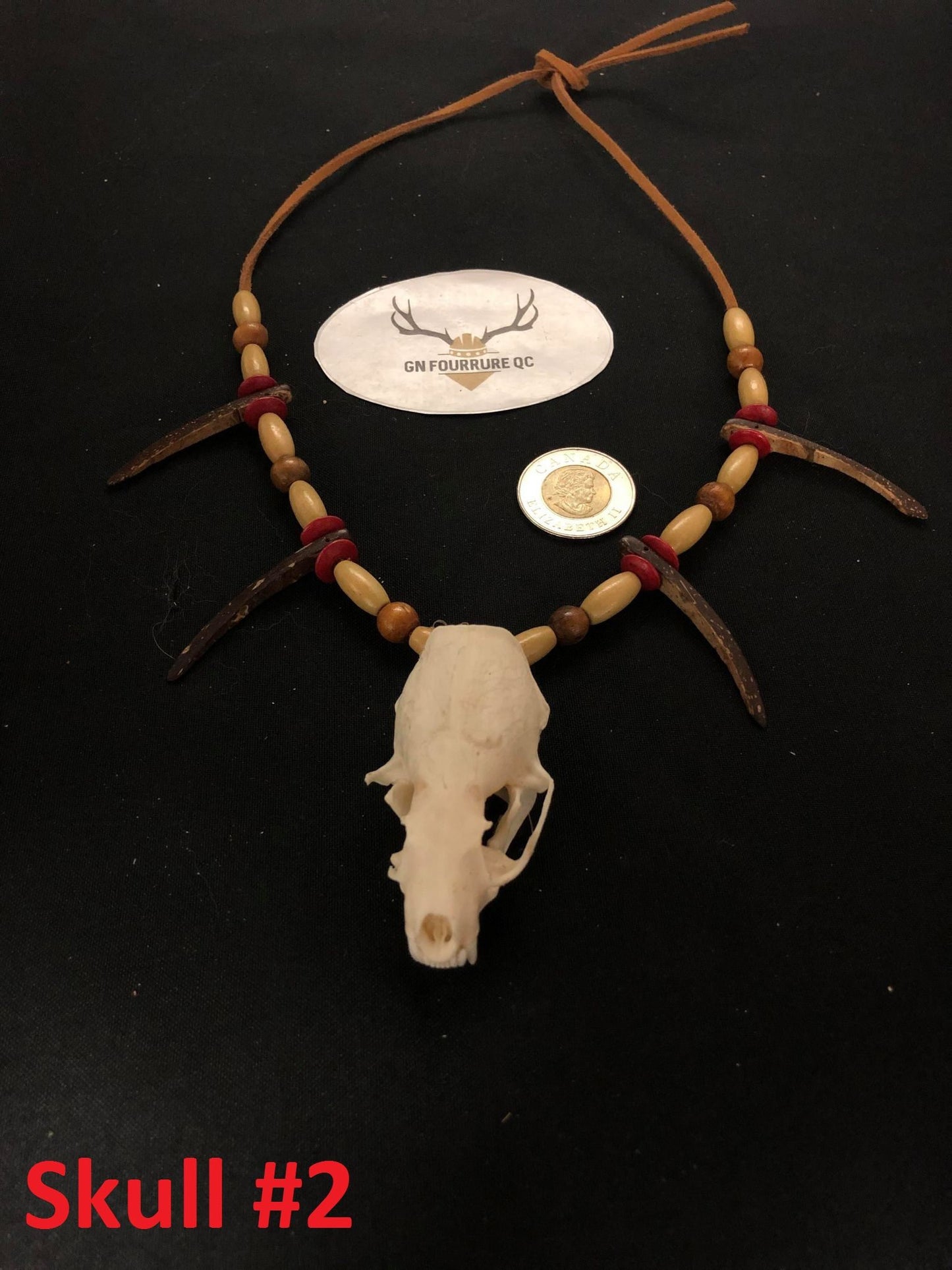 Small Animal Skull Necklace