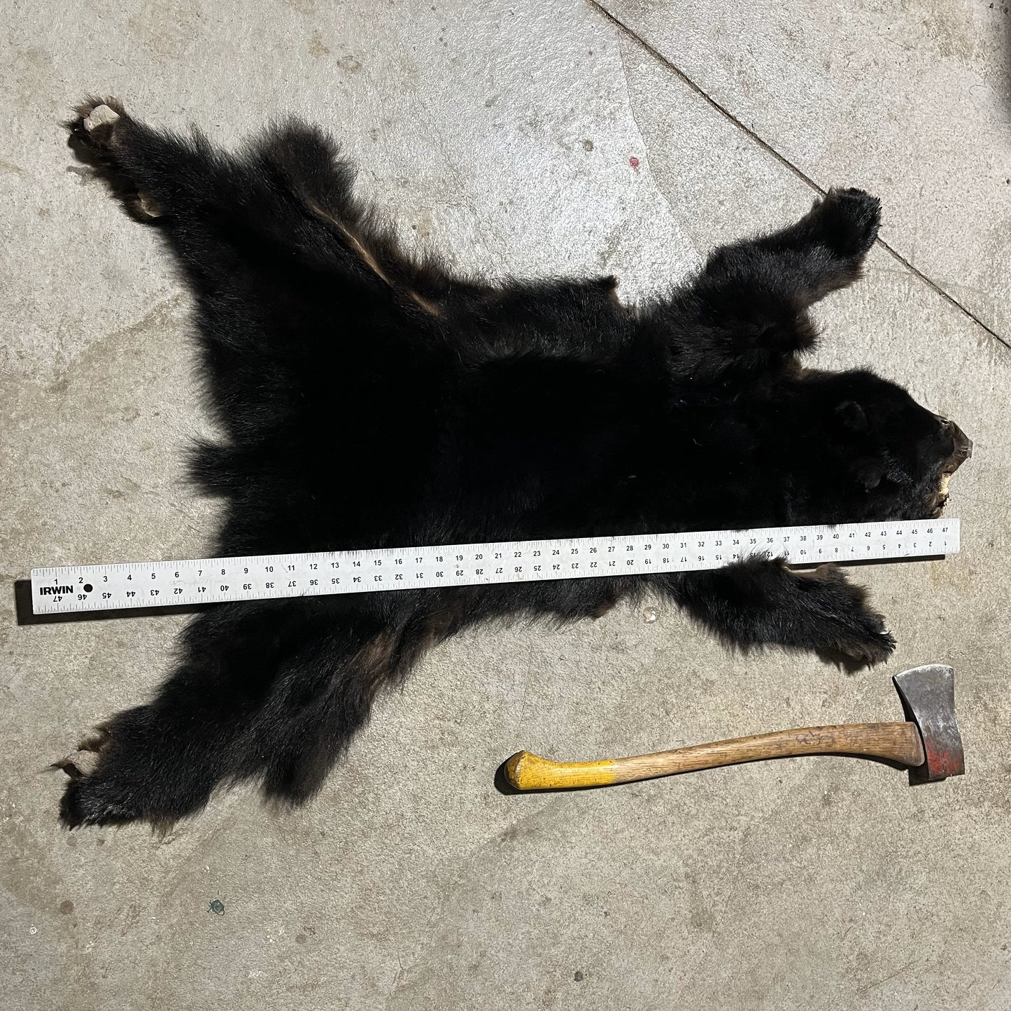 Small Black Bear Fur